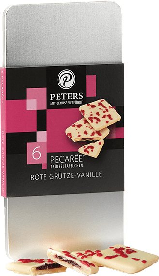 6er Pecarée ® Rote Grütze-Vanille 63g