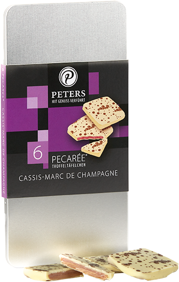 6er Pecarée ® Cassis-Marc de Champagne - 63g