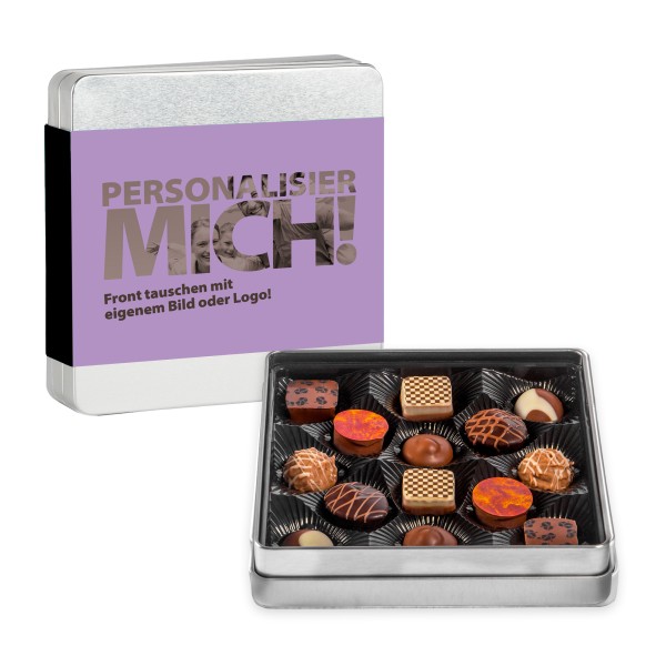 Chocolate Selection Alcohol Free 170g (personalised front)