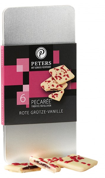 6er Pecarée ® Rote Grütze-Vanille 63g